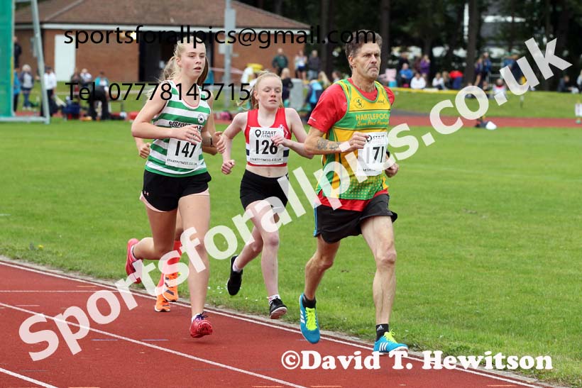 800 metres 02, NECAA Open Meeting, Morpeth, Sunday, March 23rd. David T. Hewitson/Sports for All Pics
